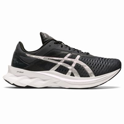 Asics Novablast Platinum - Miesten Juoksukengät - Harmaat/Hopea